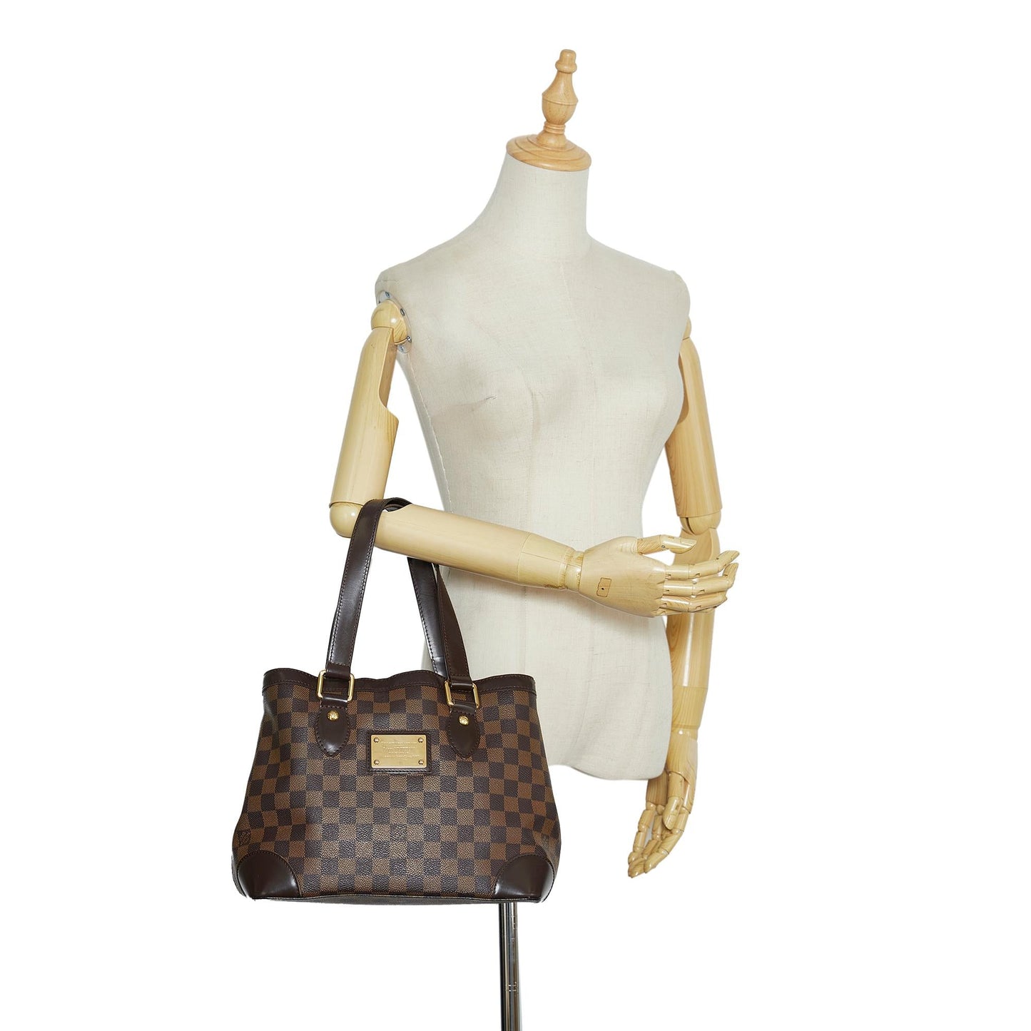 Louis Vuitton Damier Ebene Hampstead PM (SHG-Fdlyjp)