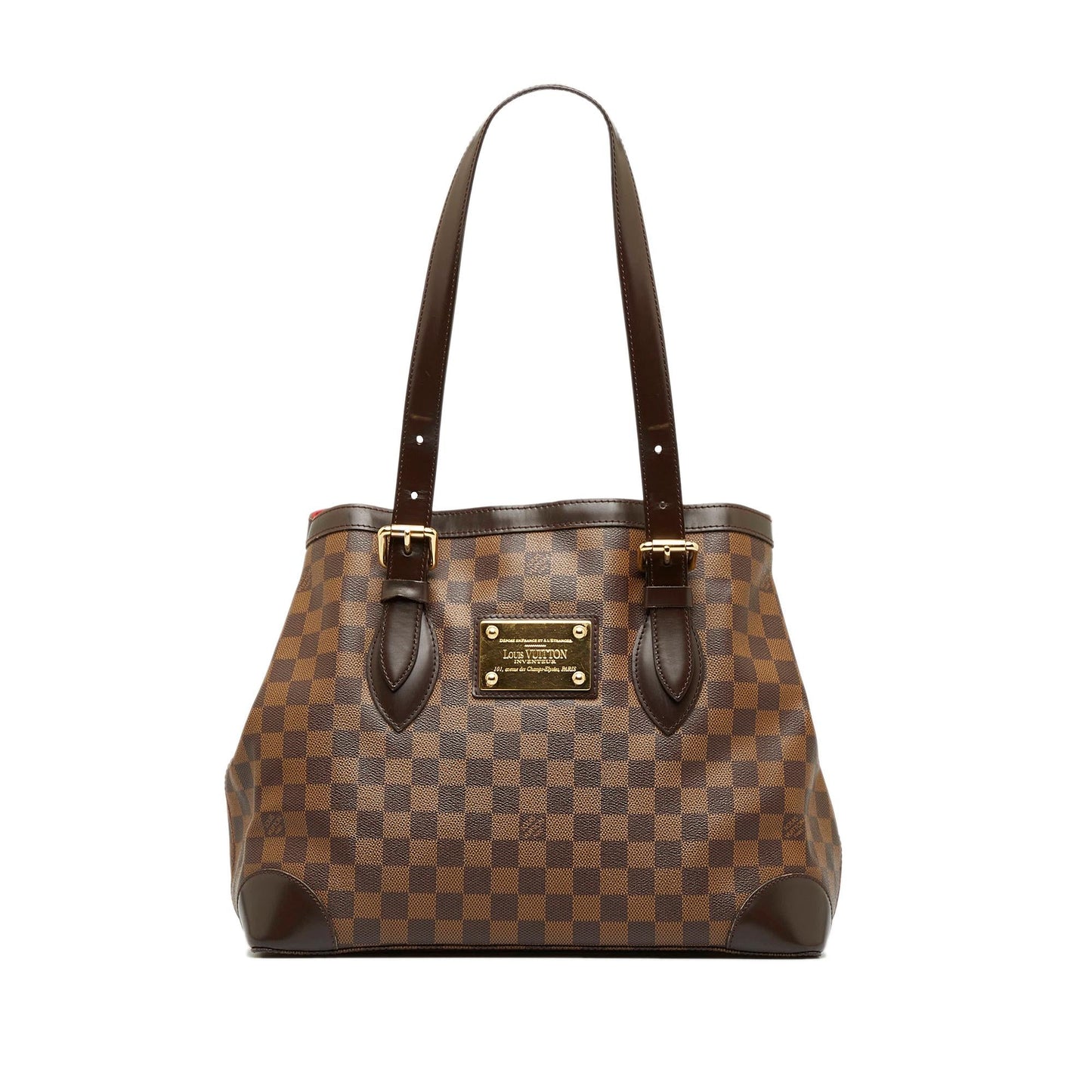 Louis Vuitton Damier Ebene Hampstead PM (SHG-Rwgu0N)