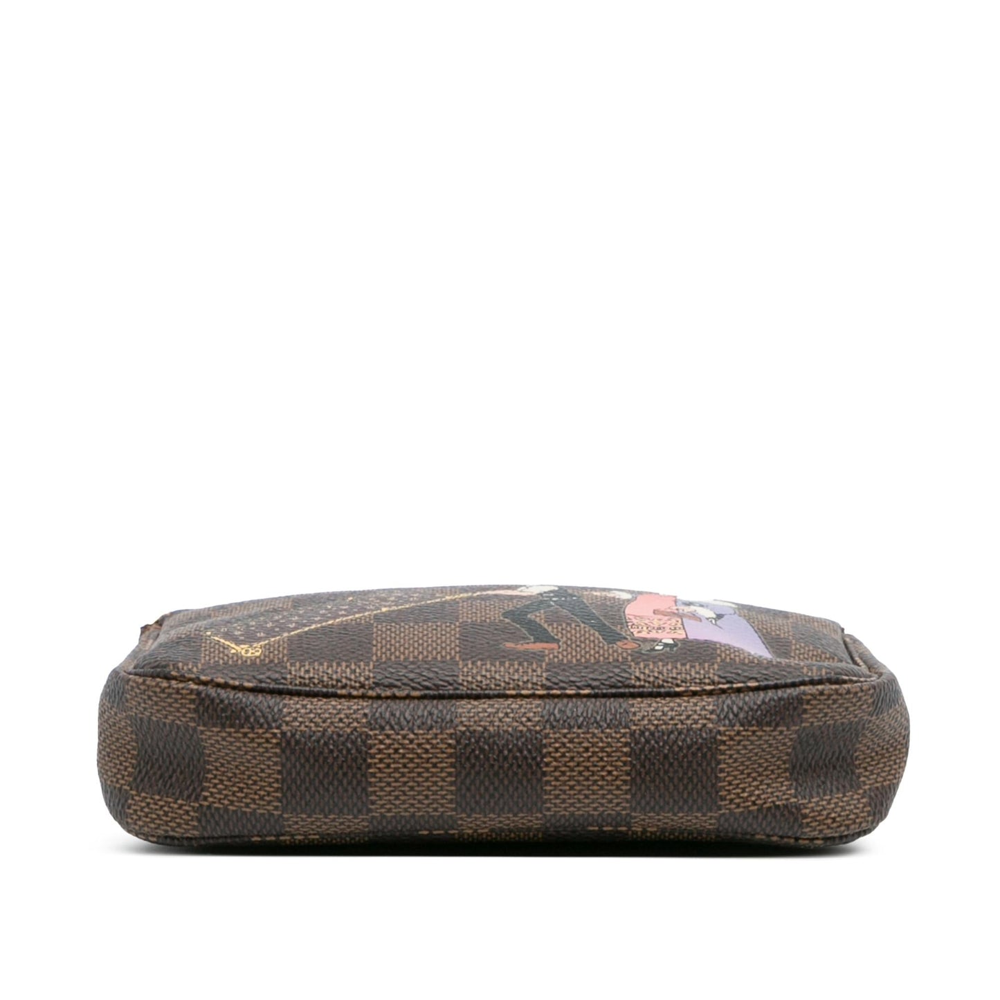 Louis Vuitton Damier Ebene Illustre Mini Pochette Accessories