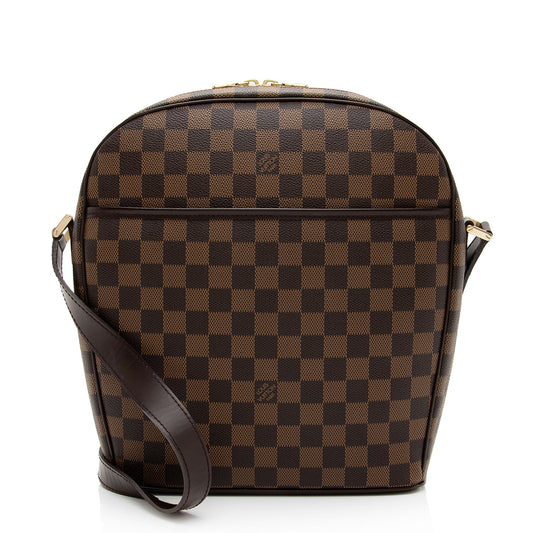 Louis Vuitton Damier Ebene Ipanema GM Shoulder Bag (SHF-fA96iE)