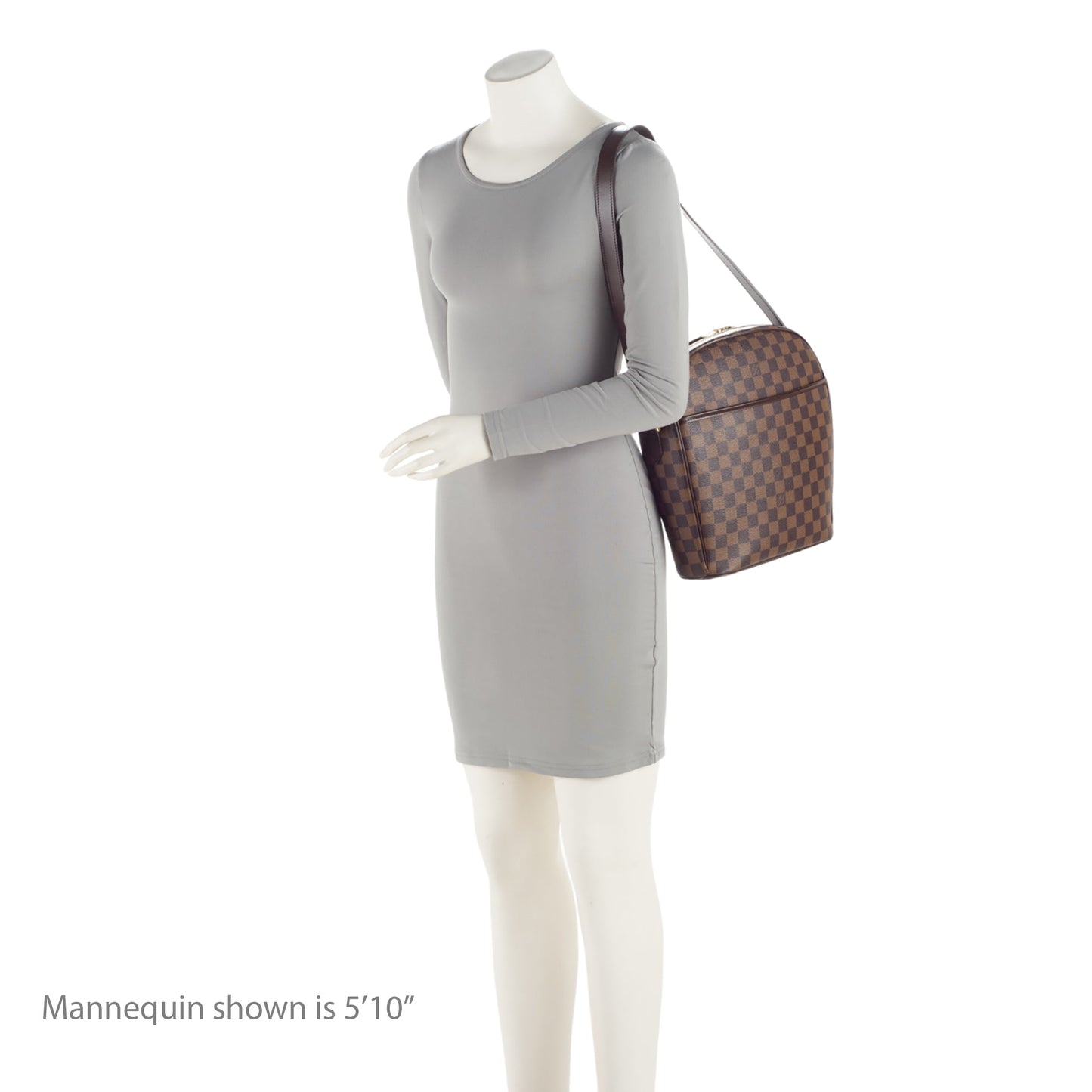 Louis Vuitton Damier Ebene Ipanema GM Shoulder Bag (SHF-fA96iE)
