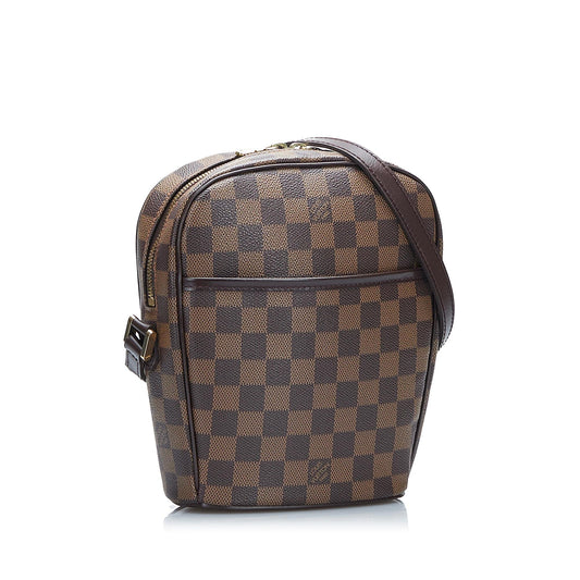 Louis Vuitton Damier Ebene Ipanema PM (SHG-8cRMN2)