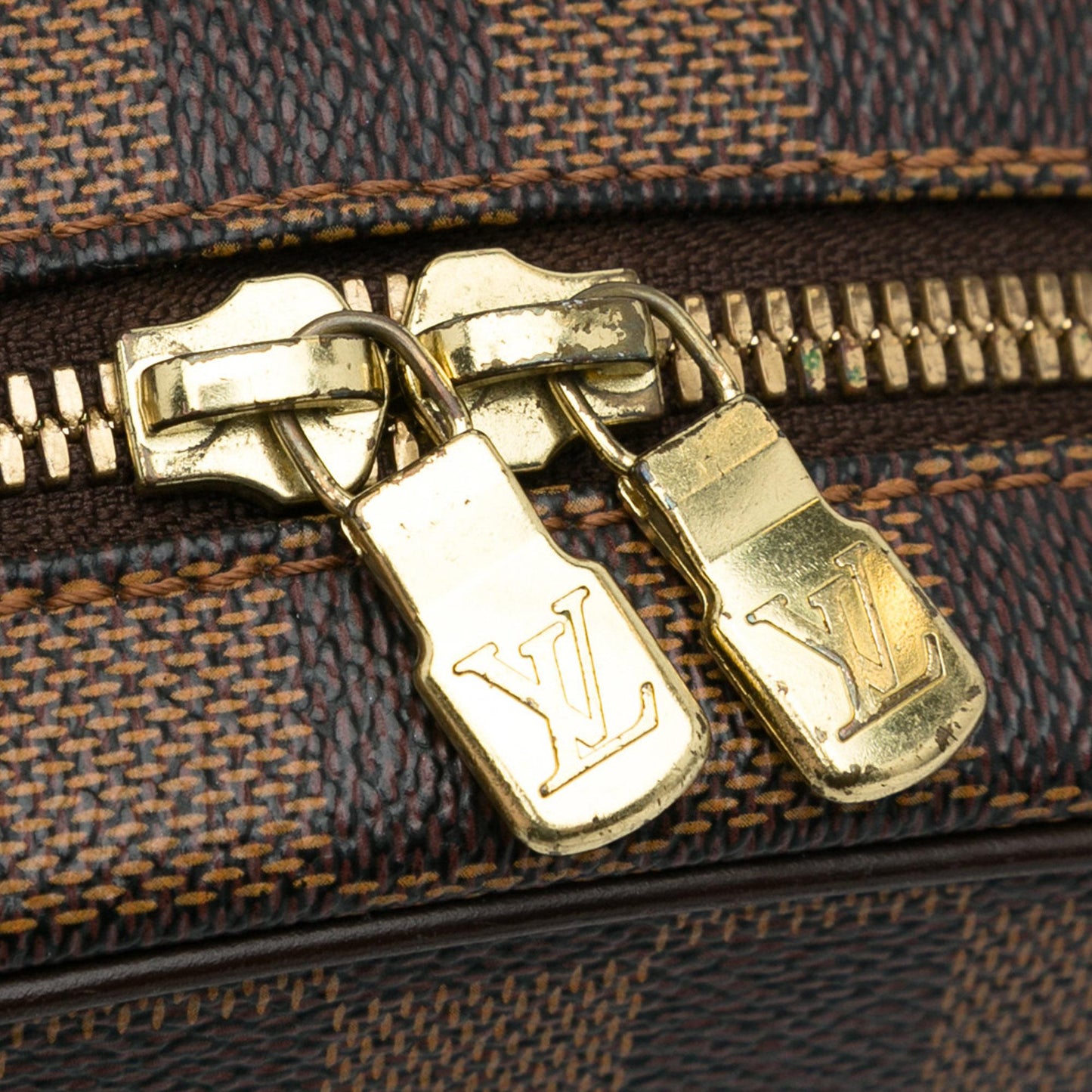 Louis Vuitton Damier Ebene Ipanema PM (SHG-JVvOuR)