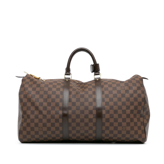 Louis Vuitton Damier Ebene Keepall 50
