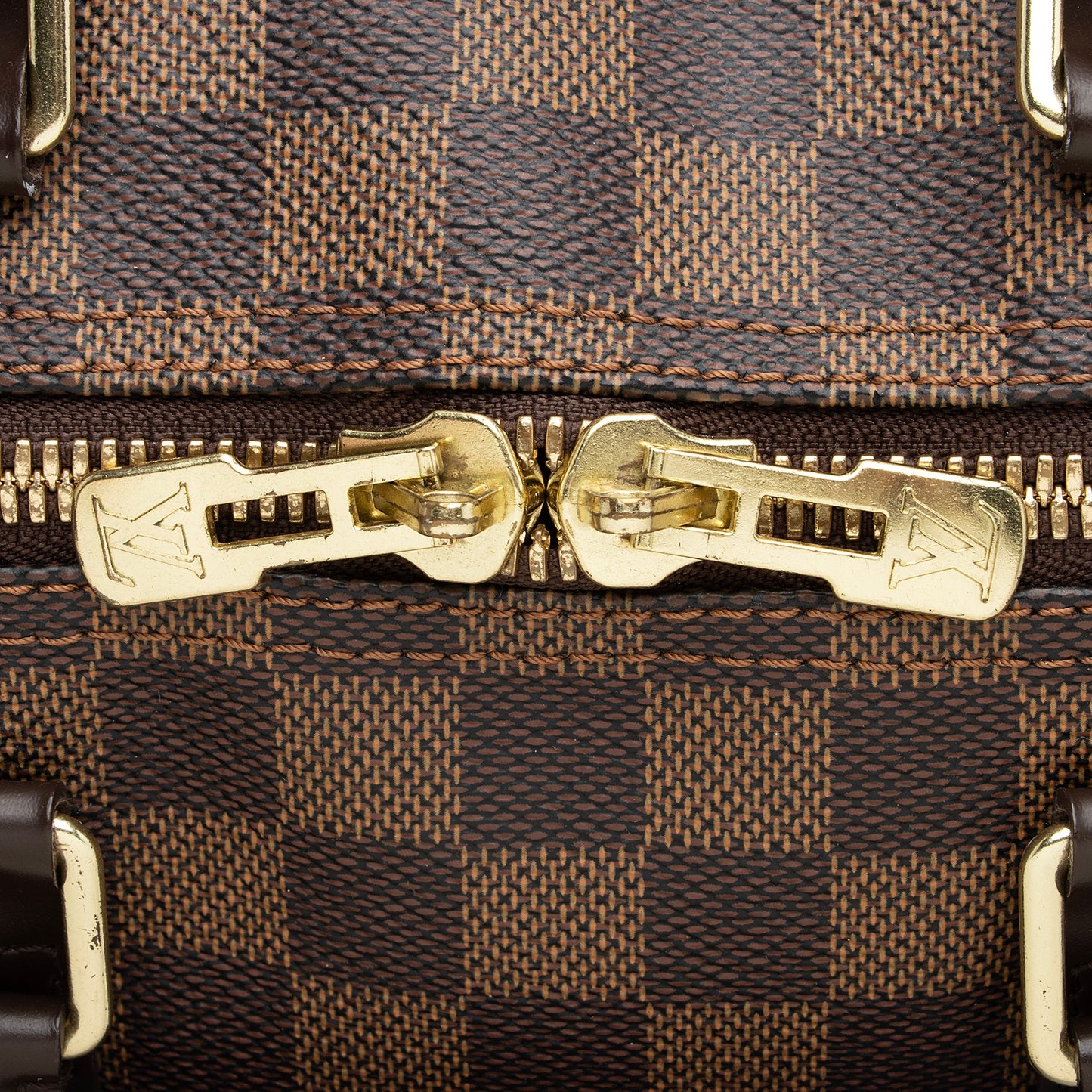 Louis Vuitton Damier Ebene Keepall Bandouliere 45 Duffel Bag (SHF-22790)