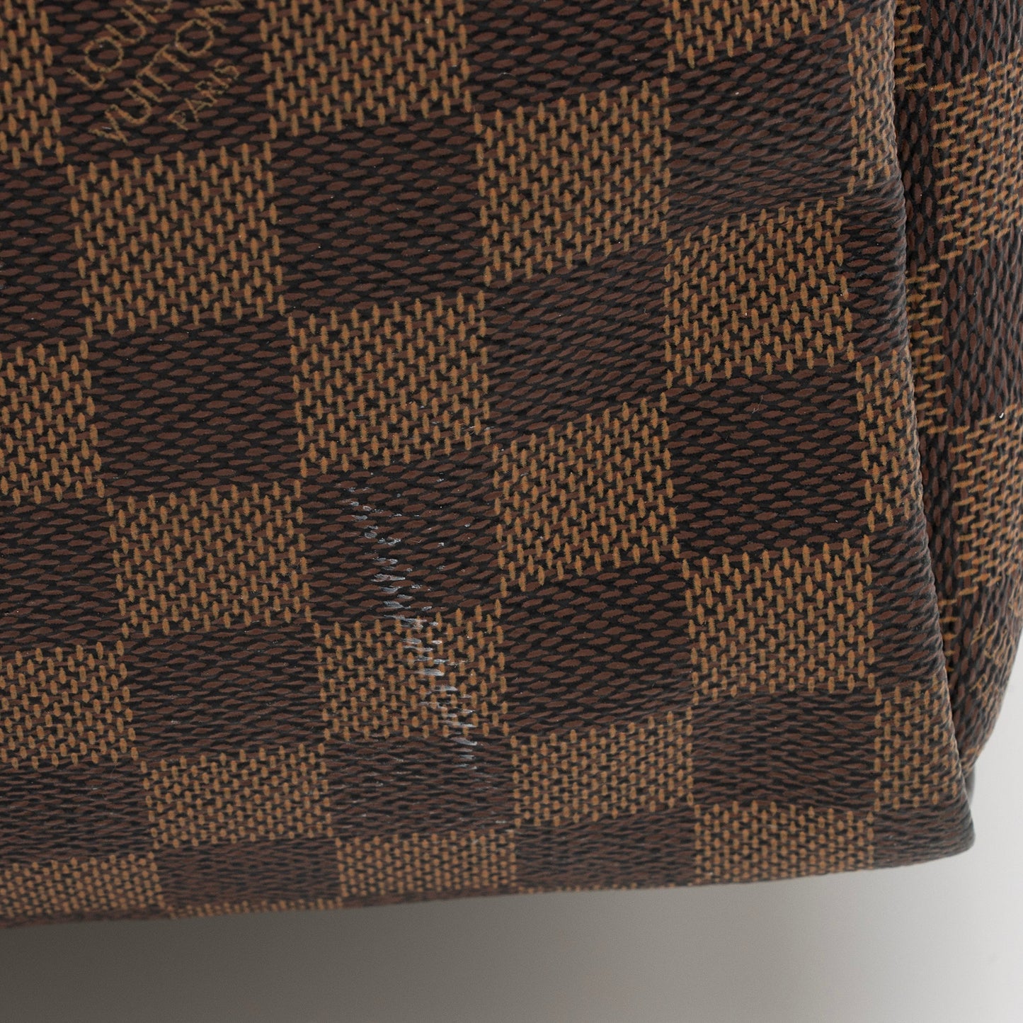 Louis Vuitton Damier Ebene Keepall Bandouliere 45 Duffel Bag (SHF-22790)
