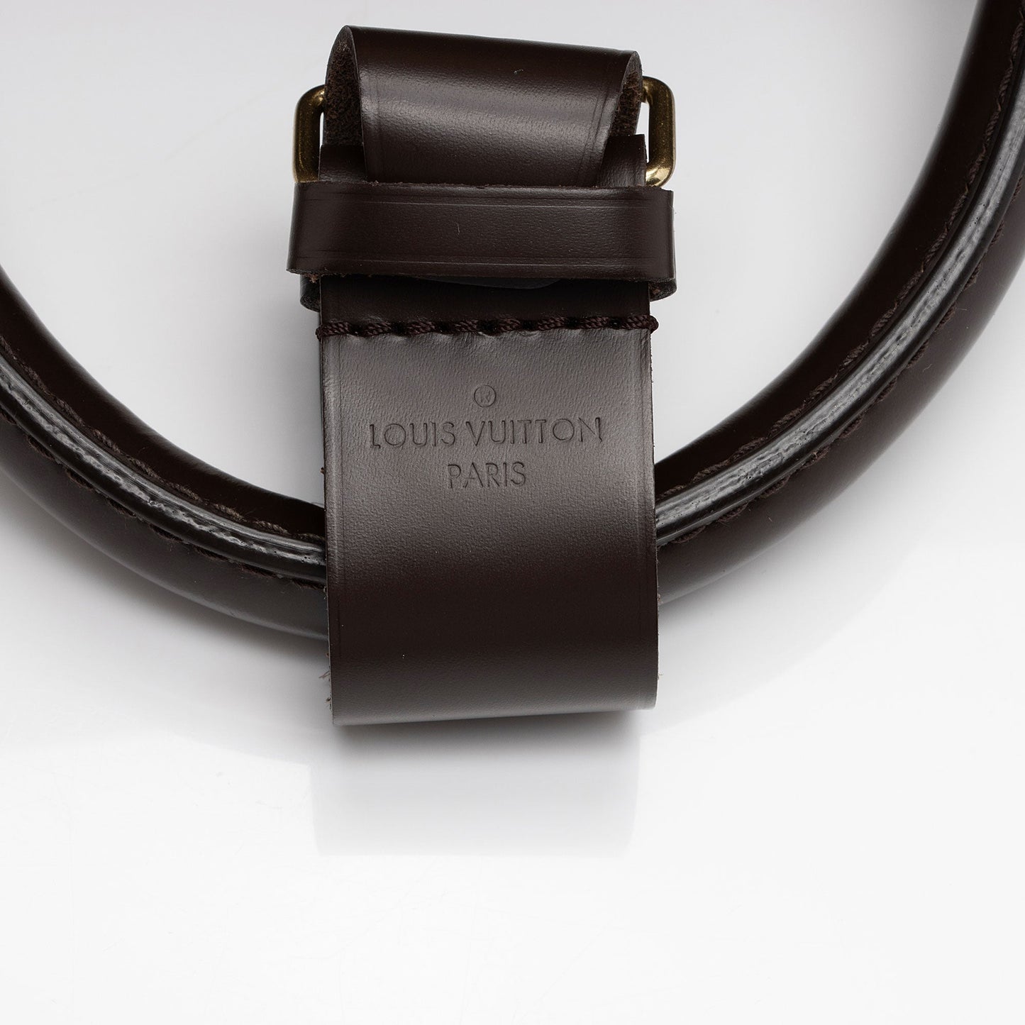 Louis Vuitton Damier Ebene Keepall Bandouliere 55 Duffle Bag (SHF-tEajPT)