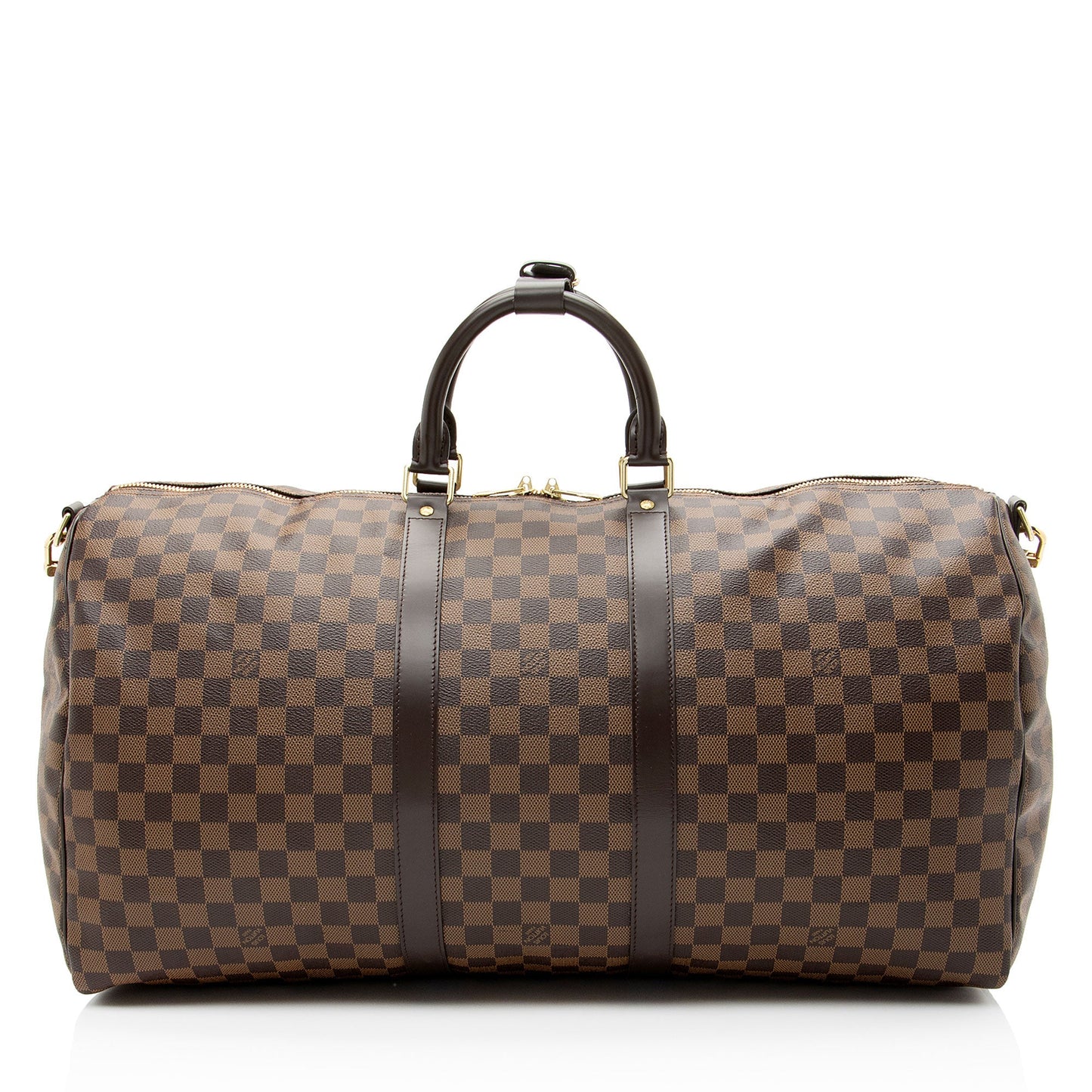 Louis Vuitton Damier Ebene Keepall Bandouliere 55 Duffle