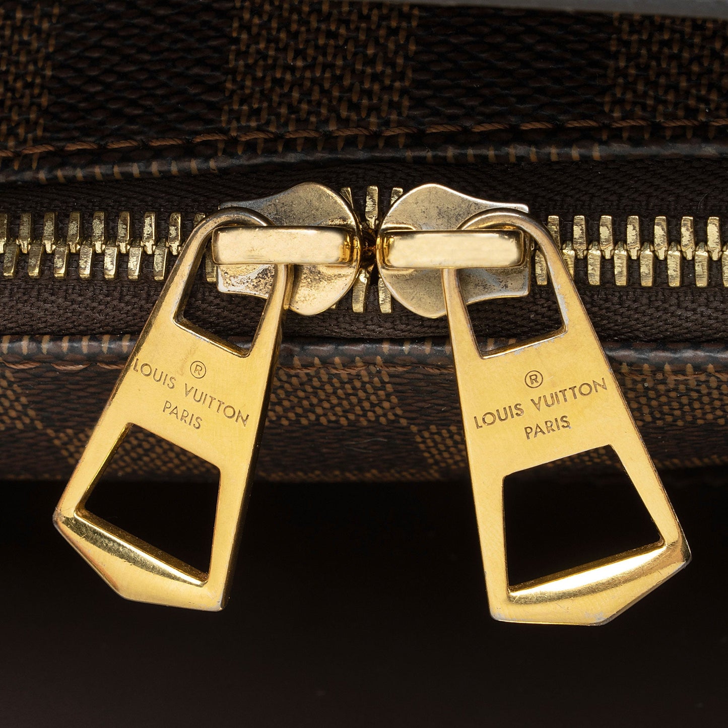 Louis Vuitton Damier Ebene Kensington Bowler Satchel