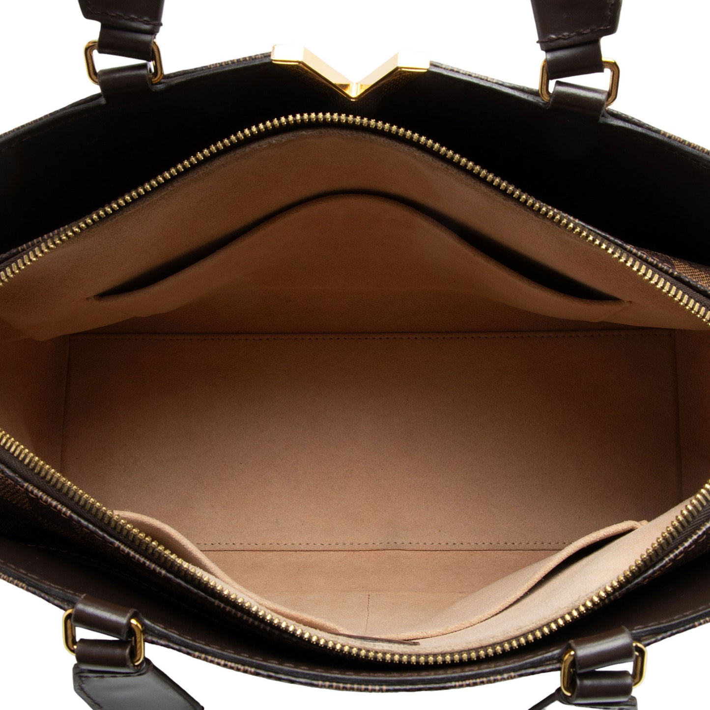 Louis Vuitton Damier Ebene Kensington Bowler Satchel