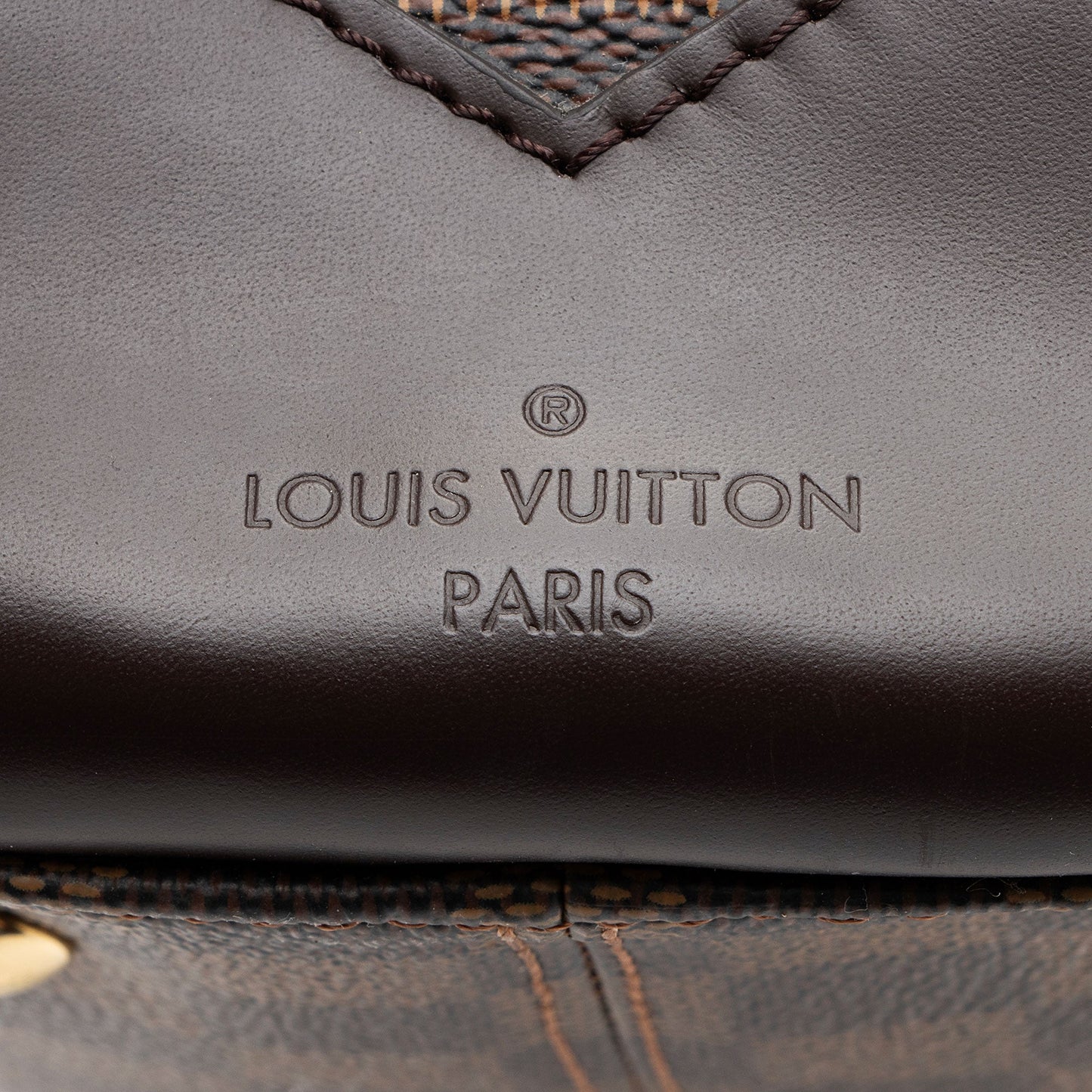 Louis Vuitton Damier Ebene Kensington Bowler Satchel
