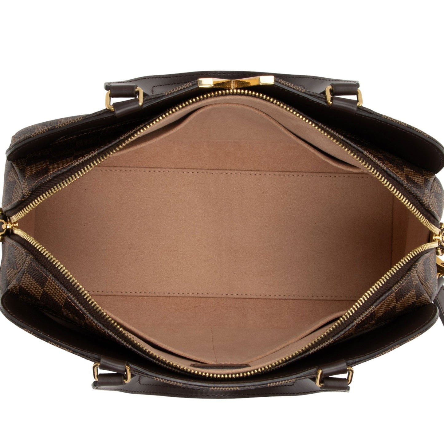 Louis Vuitton Damier Ebene Kensington Bowling Satchel (SHF-OyYSEG)