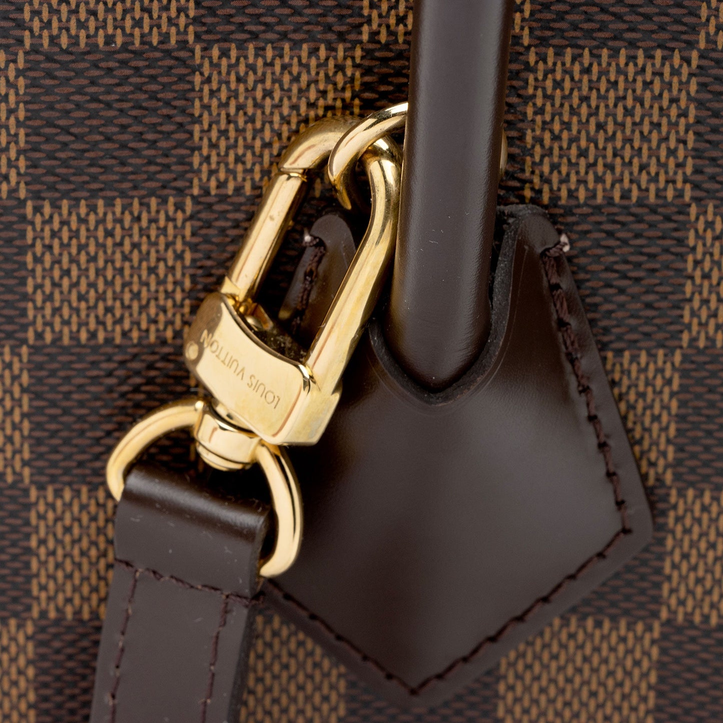 Louis Vuitton Damier Ebene Kensington Tote (SHF-TWK4eQ)