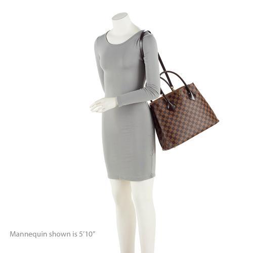 Louis Vuitton Damier Ebene Kensington Tote (SHF-TWK4eQ)