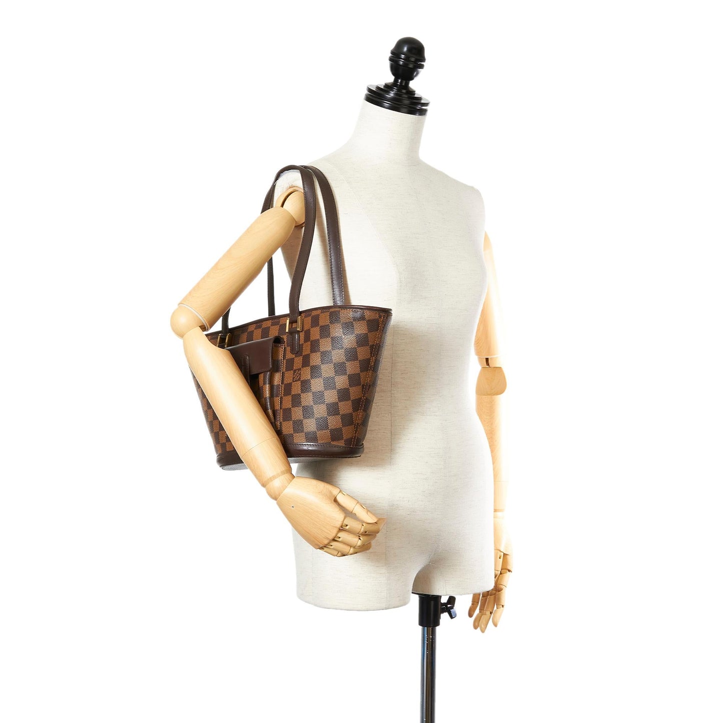 Louis Vuitton Damier Ebene Manosque PM (SHG-24840)