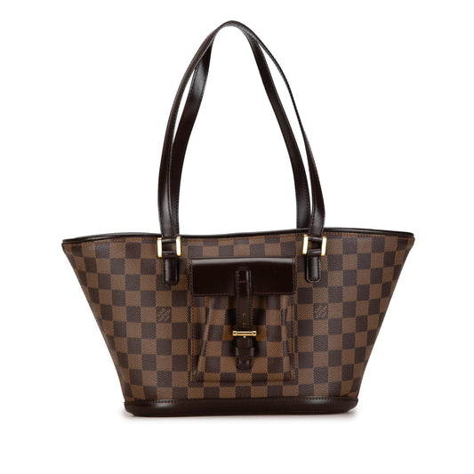 Louis Vuitton Damier Ebene Manosque PM (SHG-r2rtwJ)