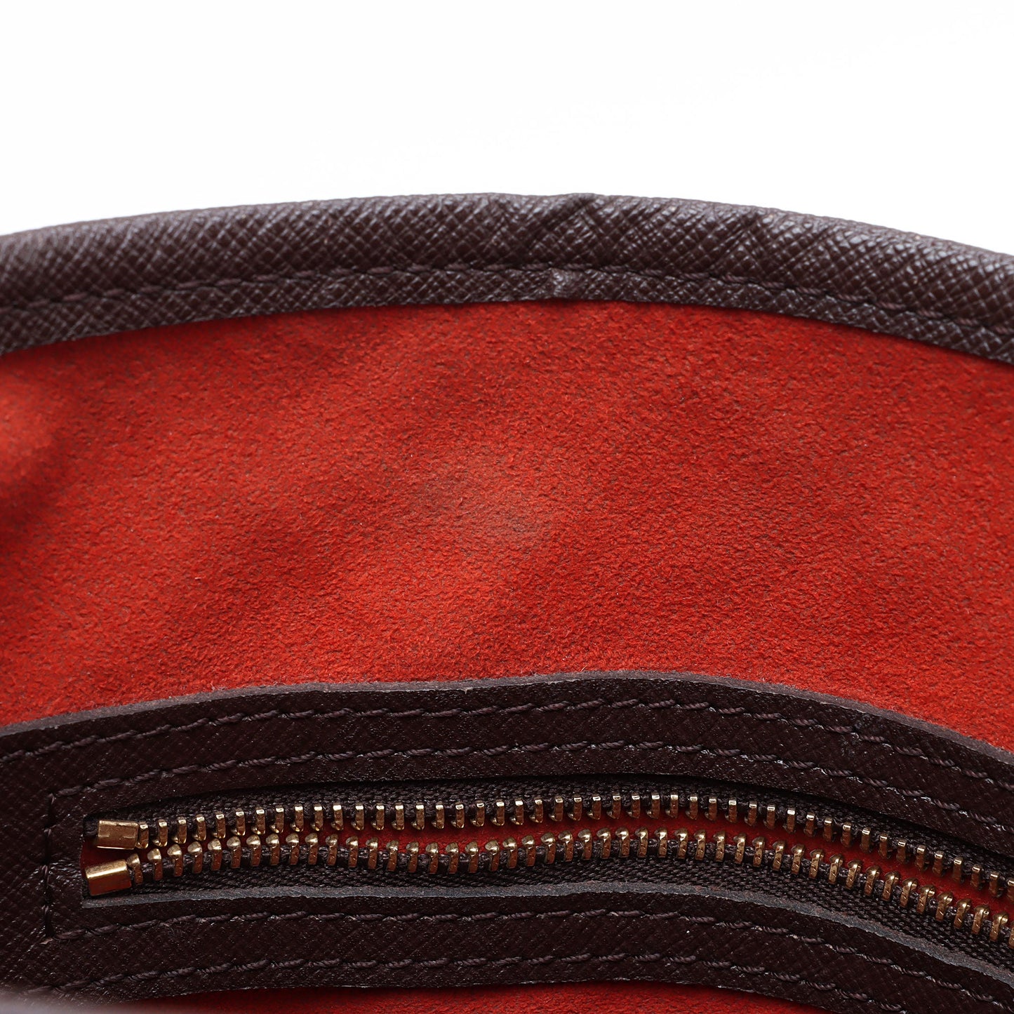 Louis Vuitton Damier Ebene Marais Bucket Tote (SHF-K0Q38J)