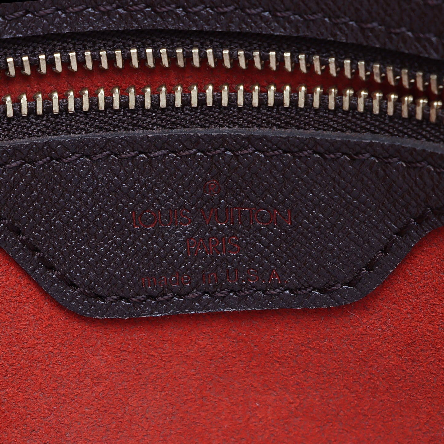 Louis Vuitton Damier Ebene Marais Bucket Tote (SHF-K0Q38J)