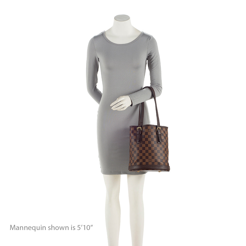 Louis Vuitton Damier Ebene Marais Bucket Tote