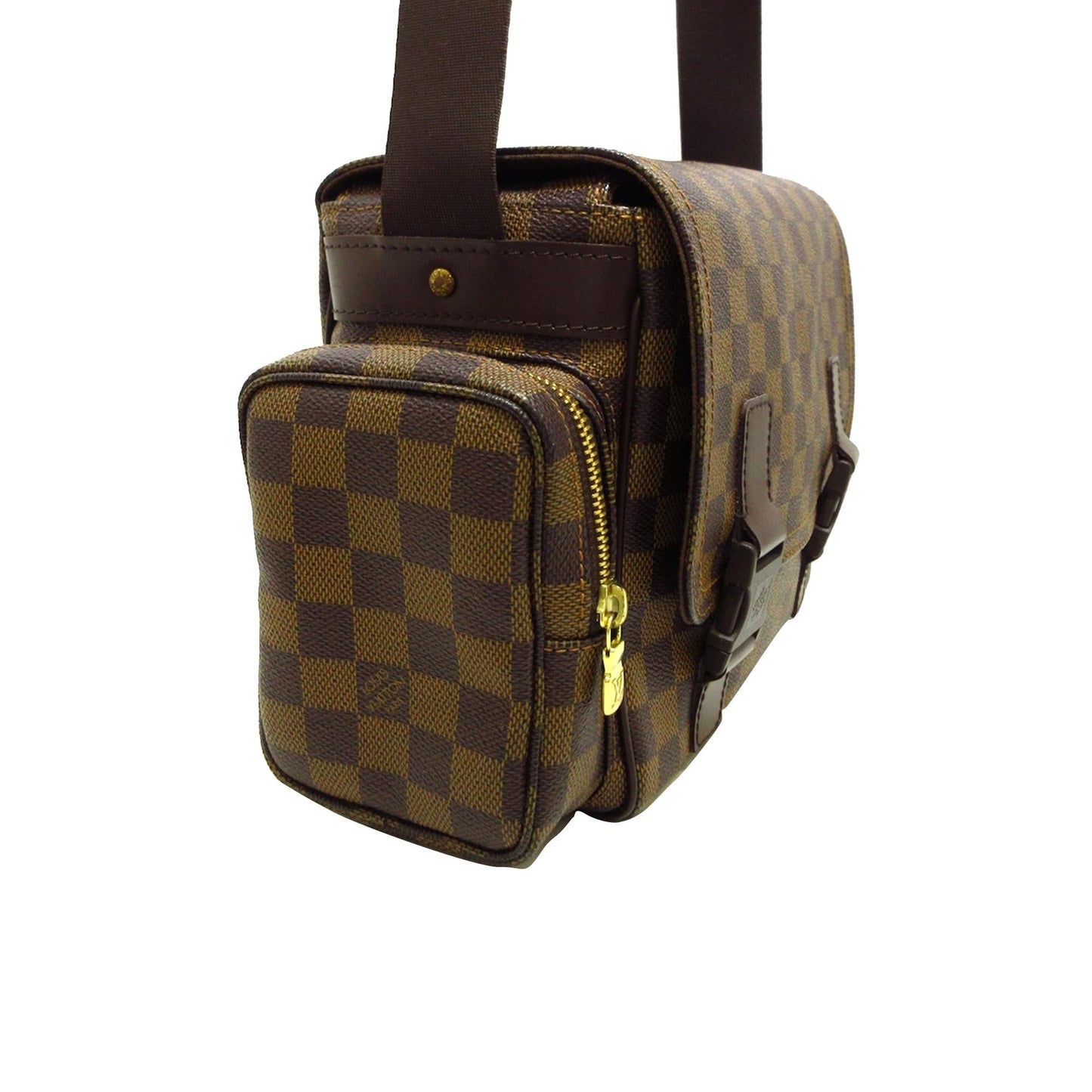 Louis Vuitton Damier Ebene Melville Reporter (SHG-LR59Ny)