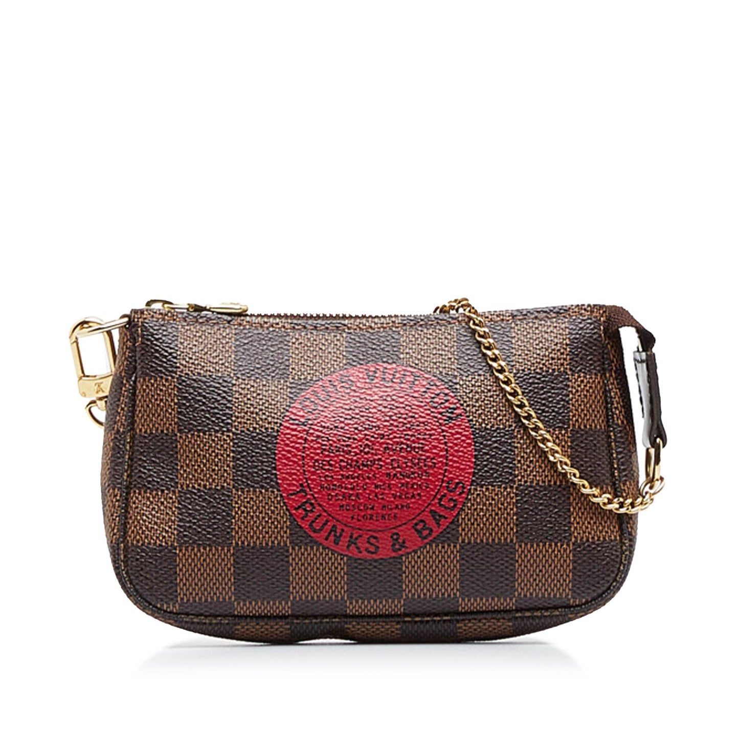 Louis Vuitton Damier Ebene Mini Pochette Accessoires TB (SHG-b1HUT0)