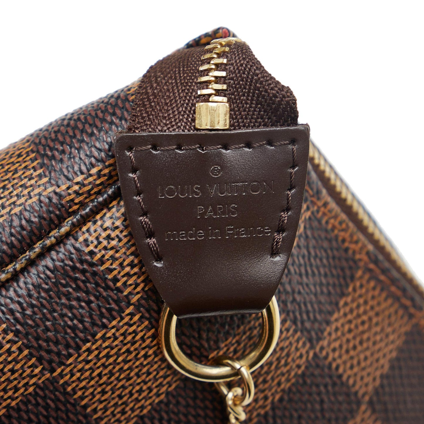 Louis Vuitton Damier Ebene Mini Pochette Accessoires TB (SHG-b1HUT0)