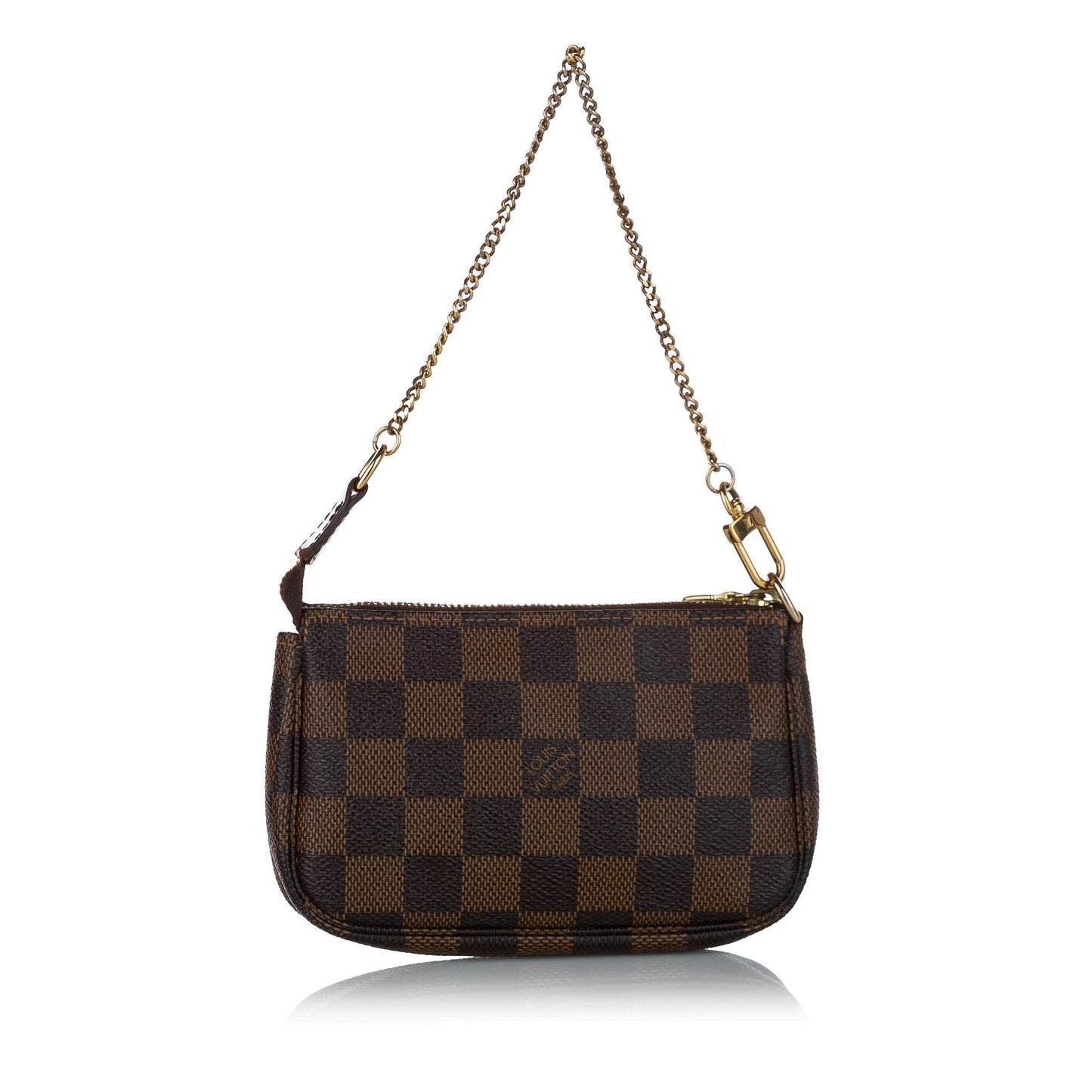 Louis Vuitton Damier Ebene Mini Pochette Accessoires (SHG-28833)