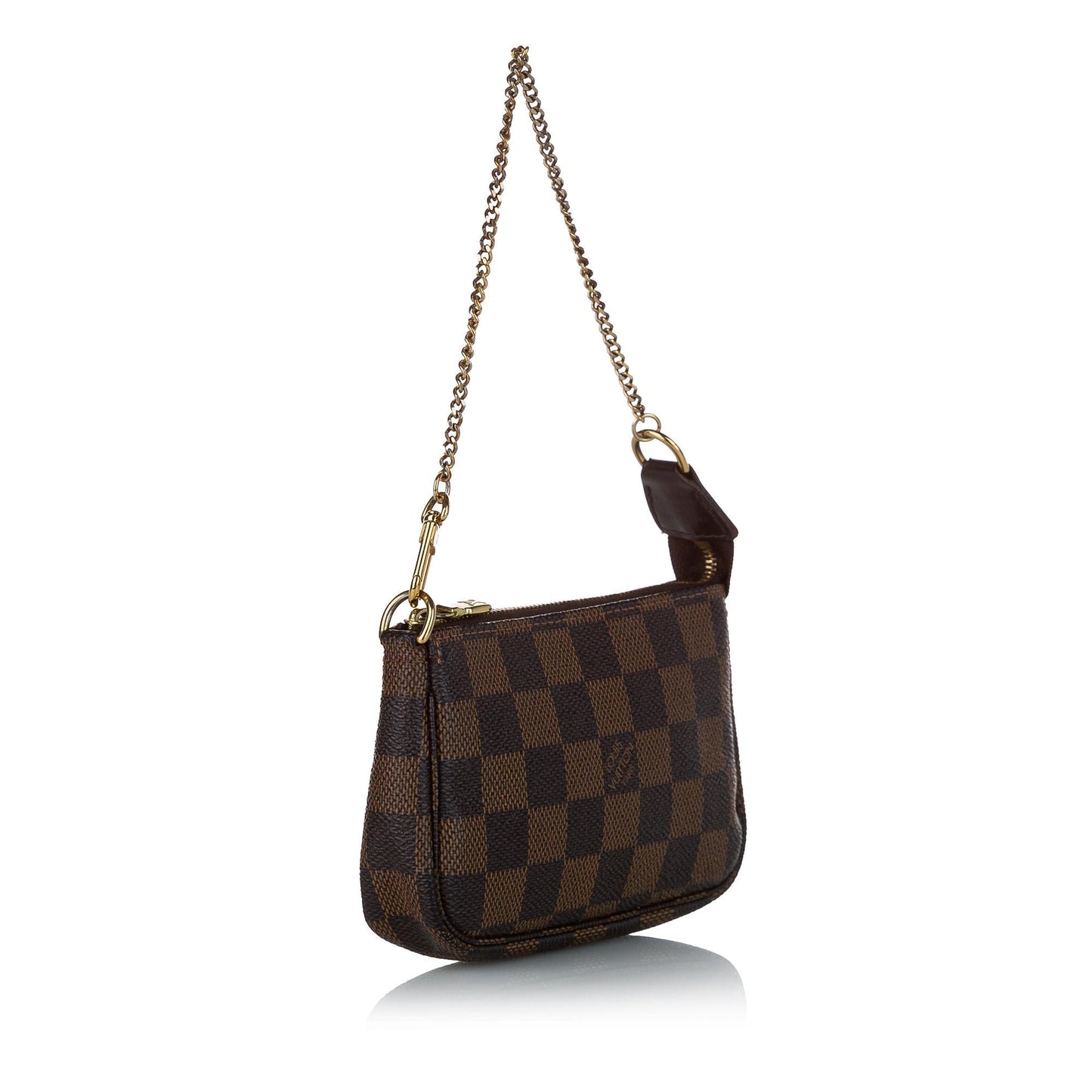 Louis Vuitton Damier Ebene Mini Pochette Accessoires (SHG-28833)