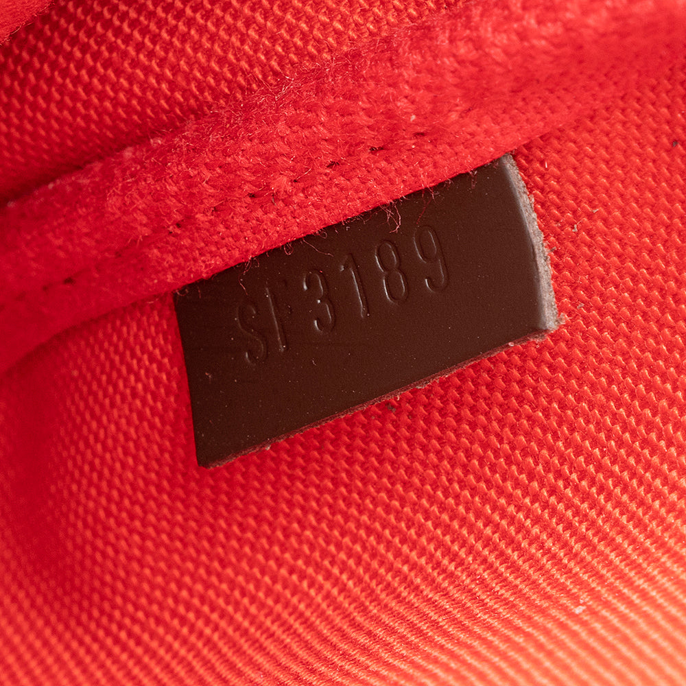 Louis Vuitton Damier Ebene Mini Pochette Accessoires (SHF-19508)
