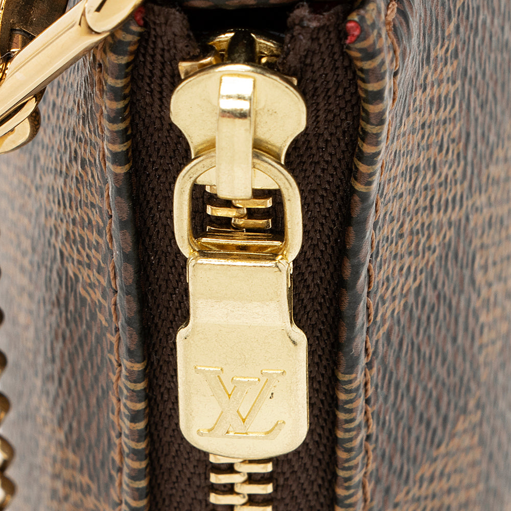 Louis Vuitton Damier Ebene Mini Pochette Accessoires (SHF-21962)