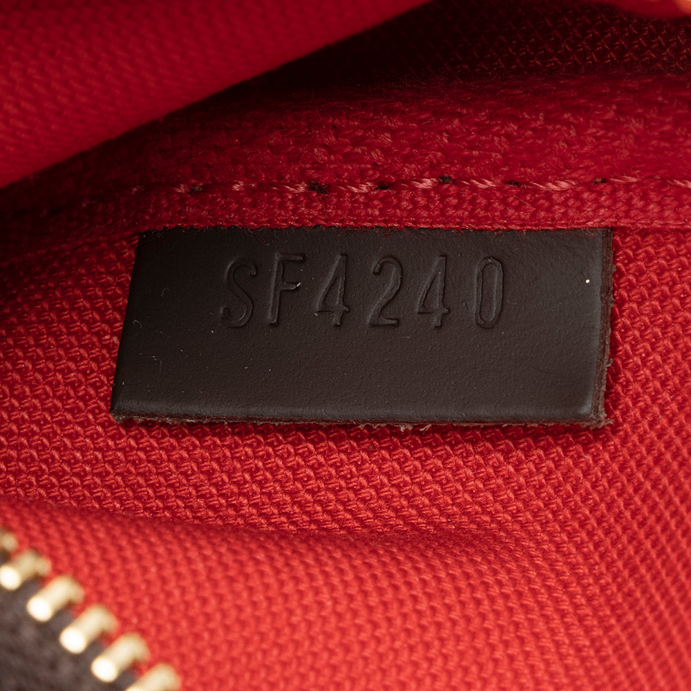 Louis Vuitton Damier Ebene Mini Pochette Accessoires (SHF-21962)