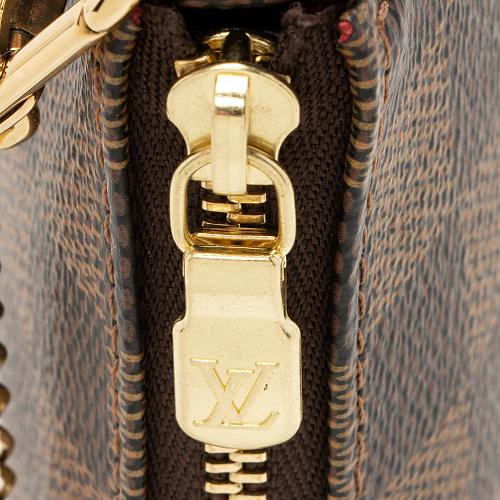 Louis Vuitton Damier Ebene Mini Pochette Accessoires (SHF-23418)