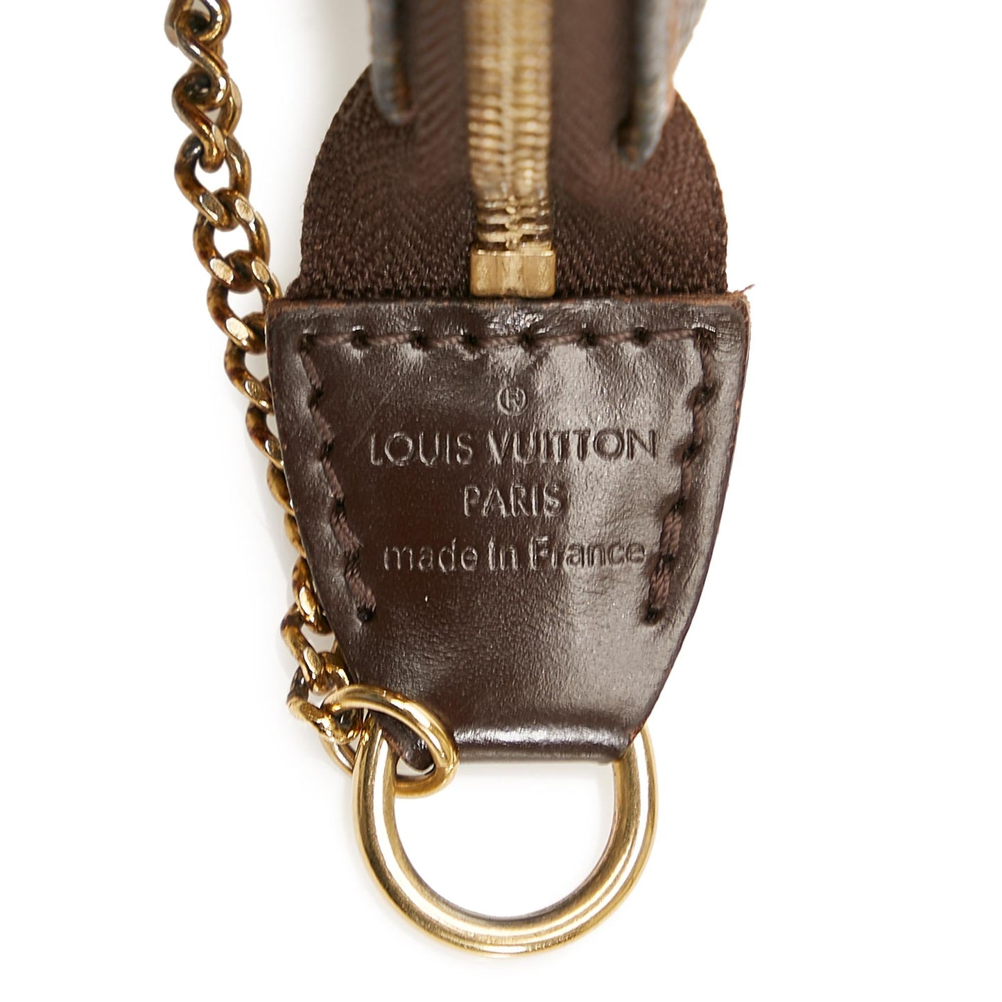 Louis Vuitton Damier Ebene Mini Pochette Accessoires (SHG-36364)