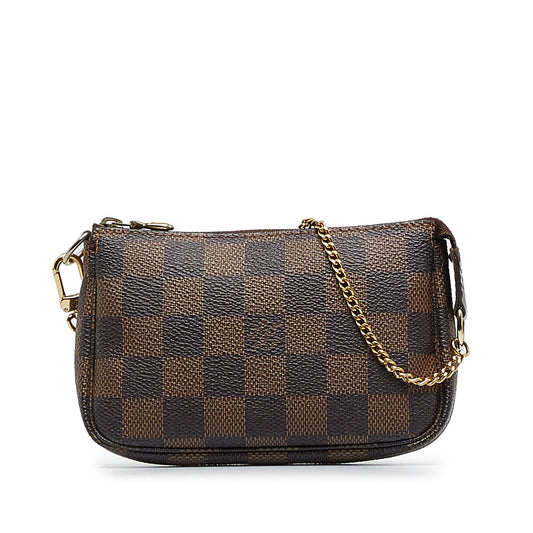 Louis Vuitton Damier Ebene Mini Pochette Accessoires (SHG-kC7aIP)