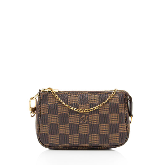 Louis Vuitton Damier Ebene Mini Pochette Accessoires (SHF-YAdTQl)
