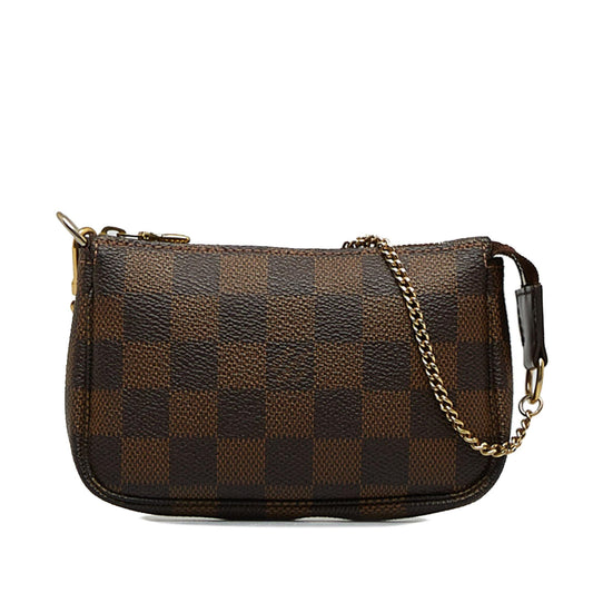 Louis Vuitton Damier Ebene Mini Pochette Accessoires (SHG-yMlASu)