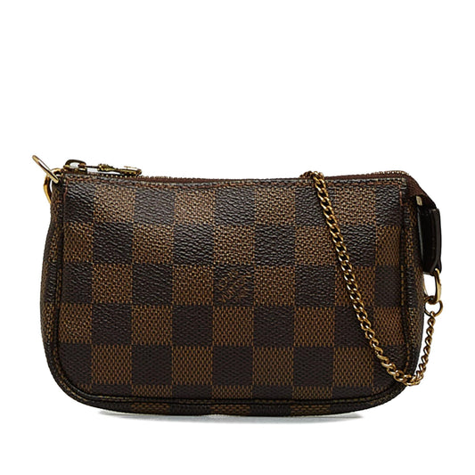 Louis Vuitton Damier Ebene Mini Pochette Accessoires (SHG-OULCoD)