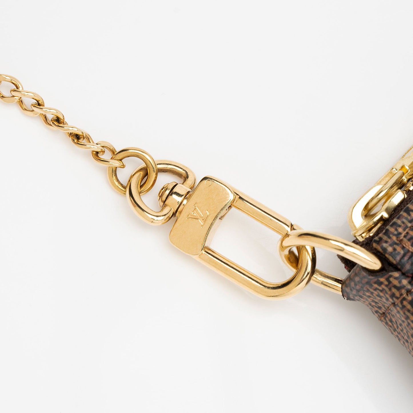 Louis Vuitton Damier Ebene Mini Pochette Accessoires (SHF-2T9ygd)