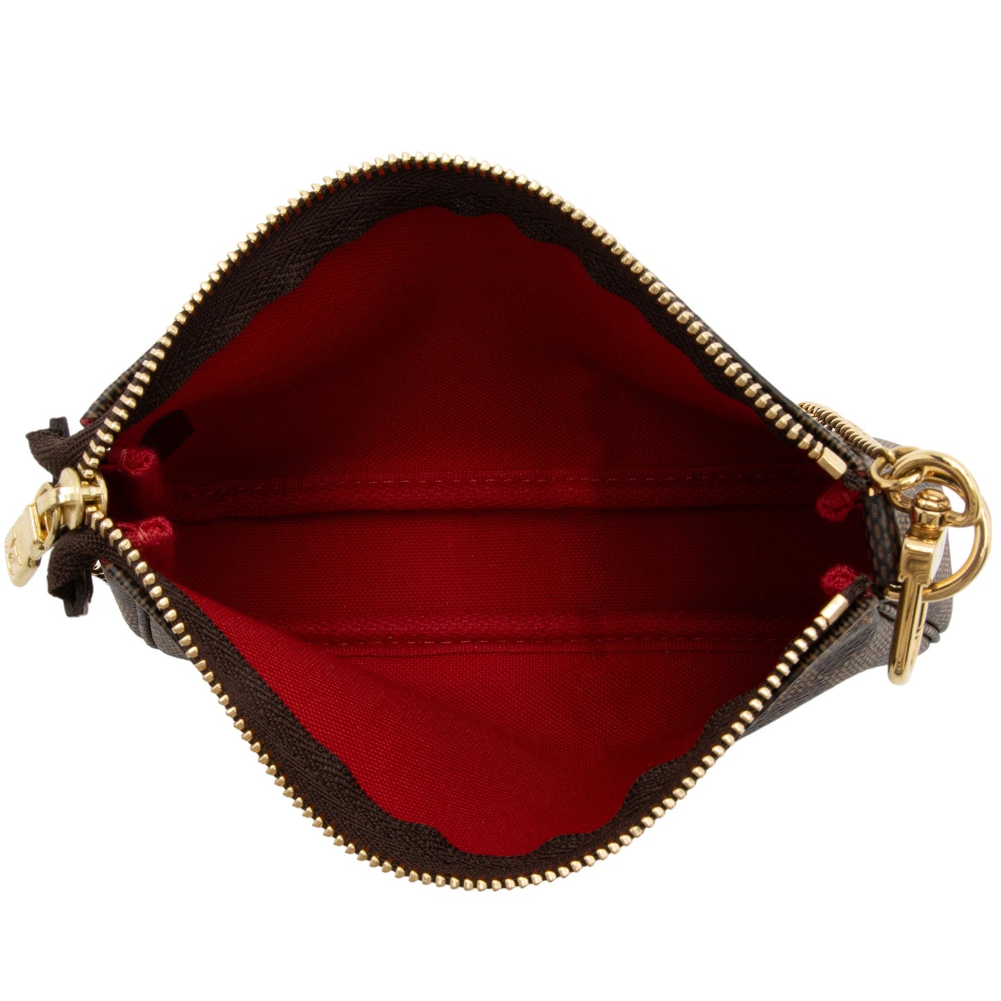 Louis Vuitton Damier Ebene Mini Pochette Accessoires (SHF-2T9ygd)