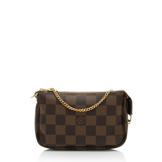 Louis Vuitton Damier Ebene Mini Pochette Accessoires (SHF-pZV2EQ)