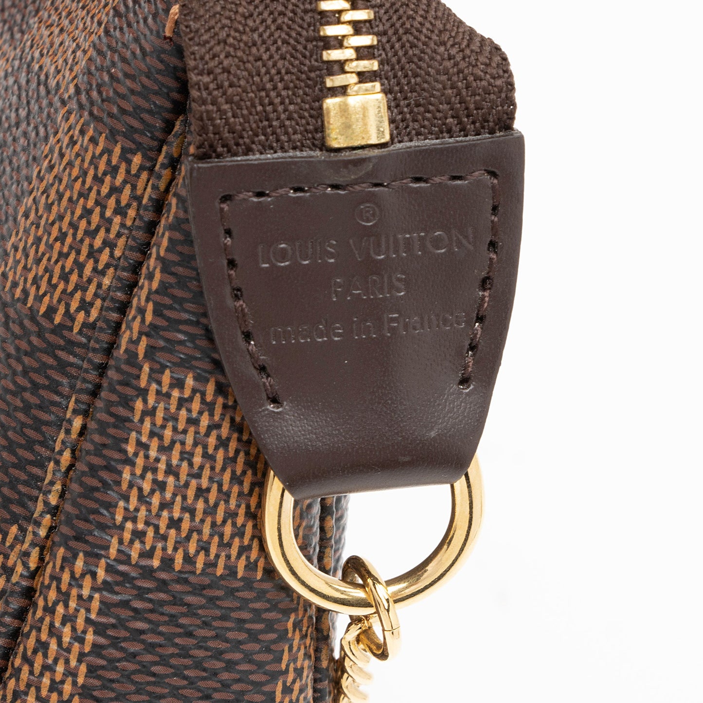 Louis Vuitton Damier Ebene Mini Pochette Accessoires (SHF-gMzgA9)