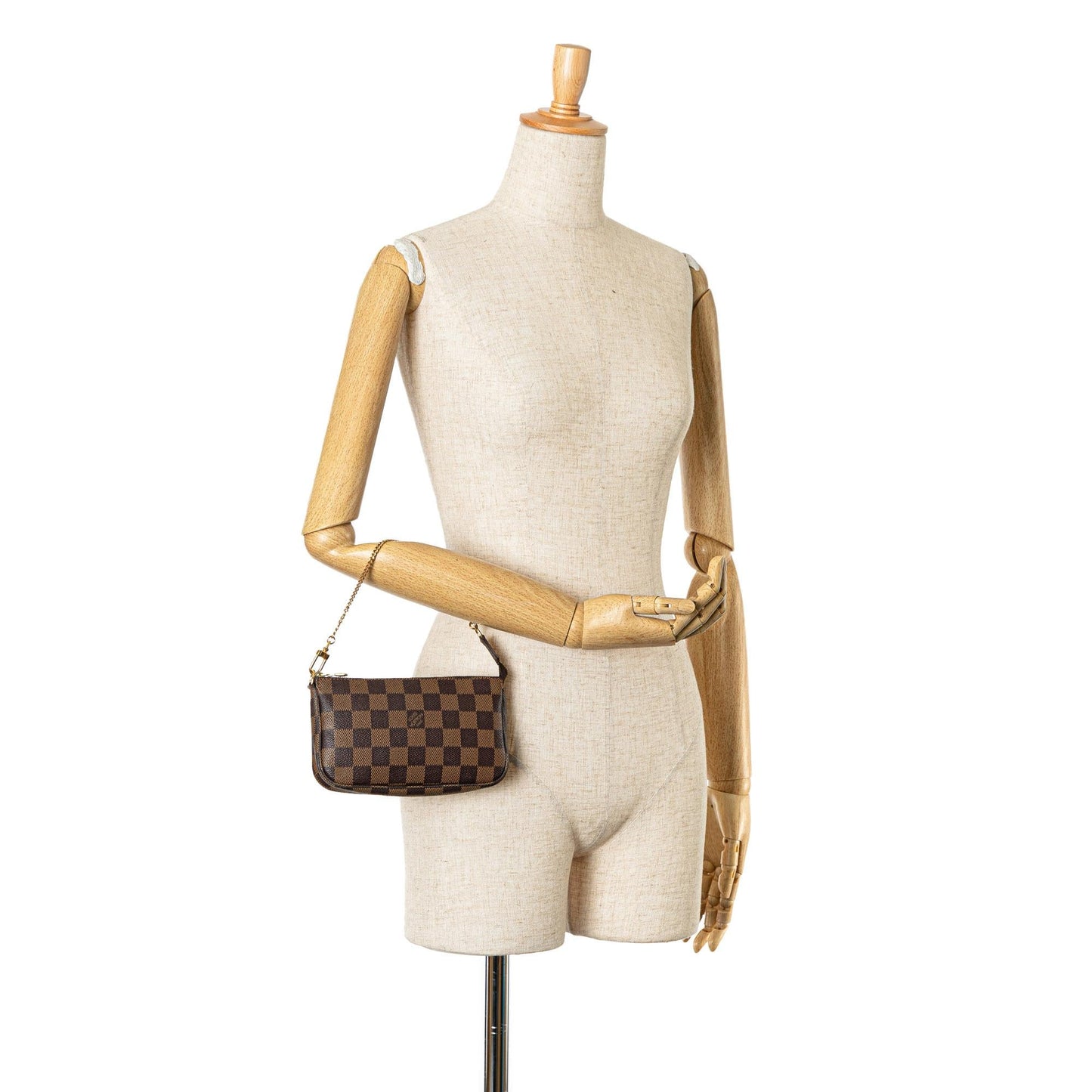 Louis Vuitton Damier Ebene Mini Pochette Accessoires (SHG-MuQlUc)