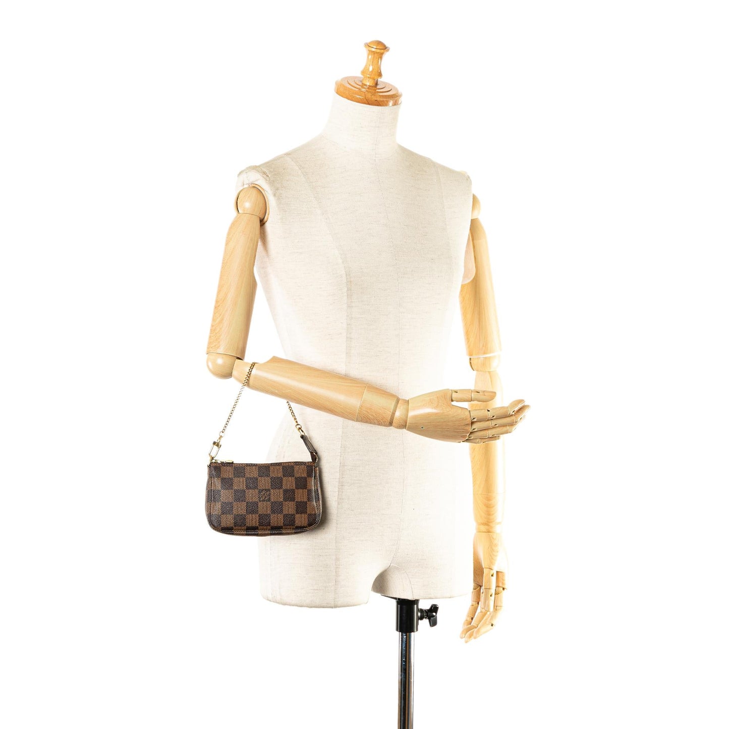 Louis Vuitton Damier Ebene Mini Pochette Accessoires (SHG-eWsLdT)