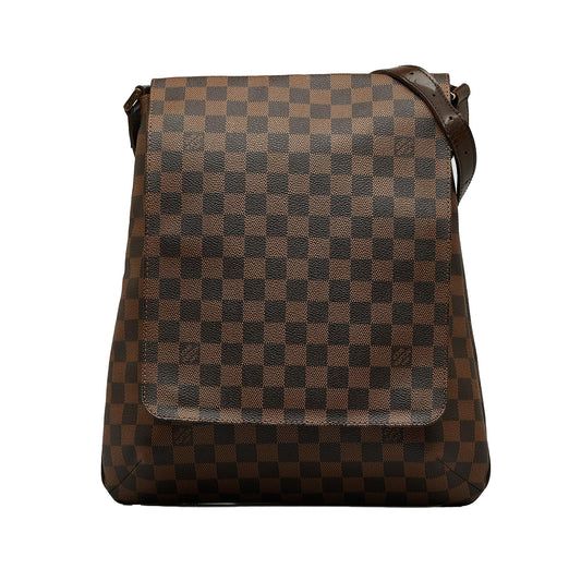 Louis Vuitton Damier Ebene Musette Salsa Long Strap (SHG-BUnnLc)