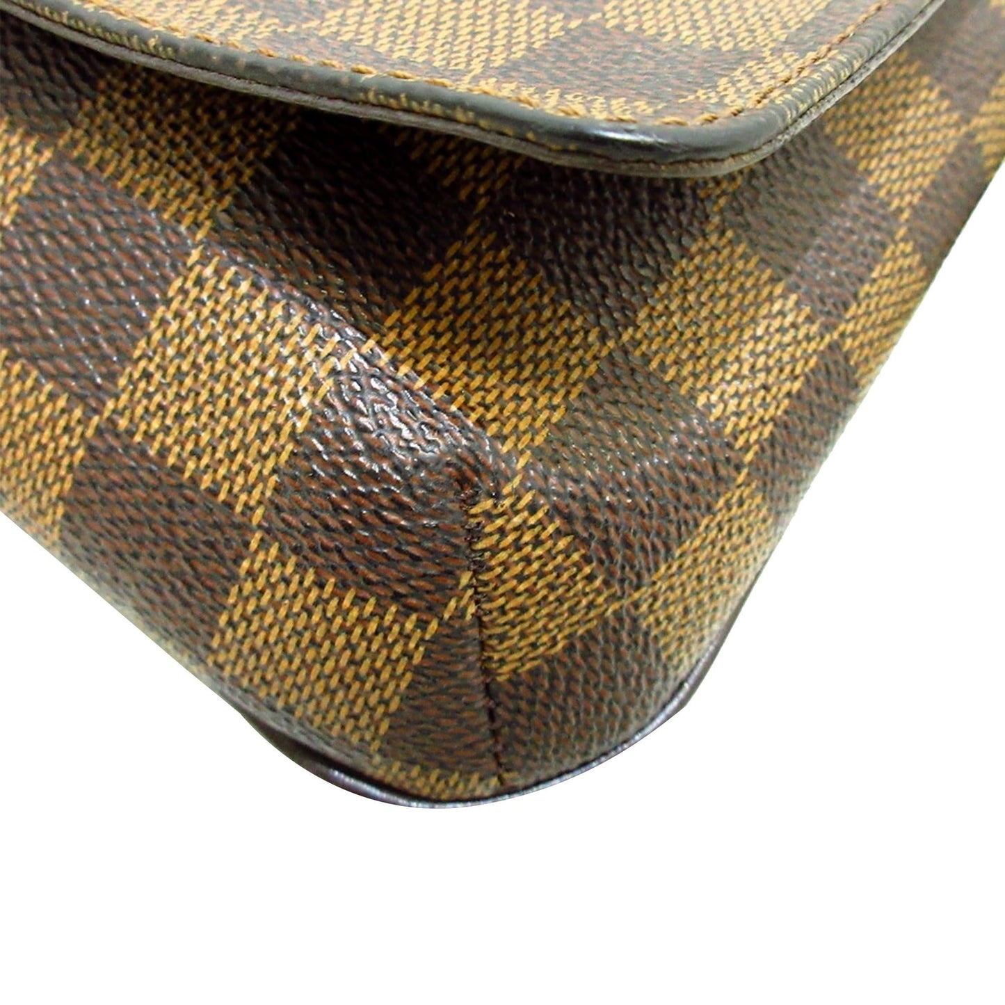 Louis Vuitton Damier Ebene Musette Tango Short Strap (SHG-e3sq6r)