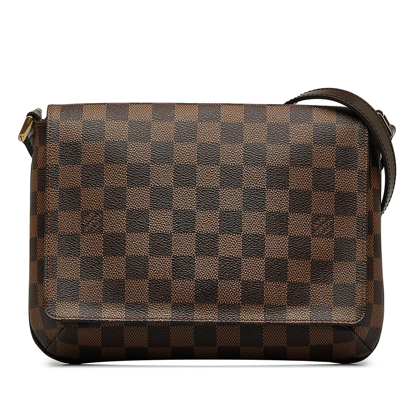 Louis Vuitton Damier Ebene Musette Tango Short Strap (SHG-ot5iHw)