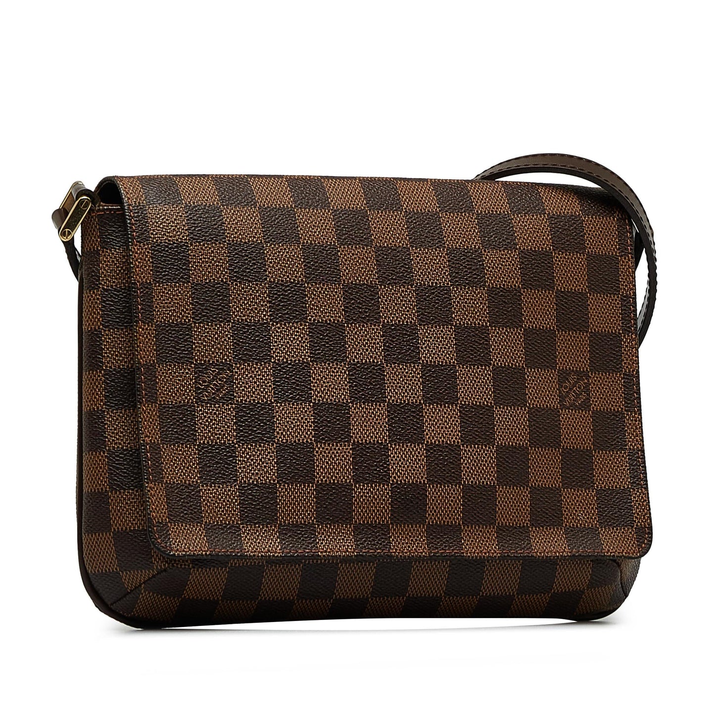 Louis Vuitton Damier Ebene Musette Tango Short Strap (SHG-ot5iHw)