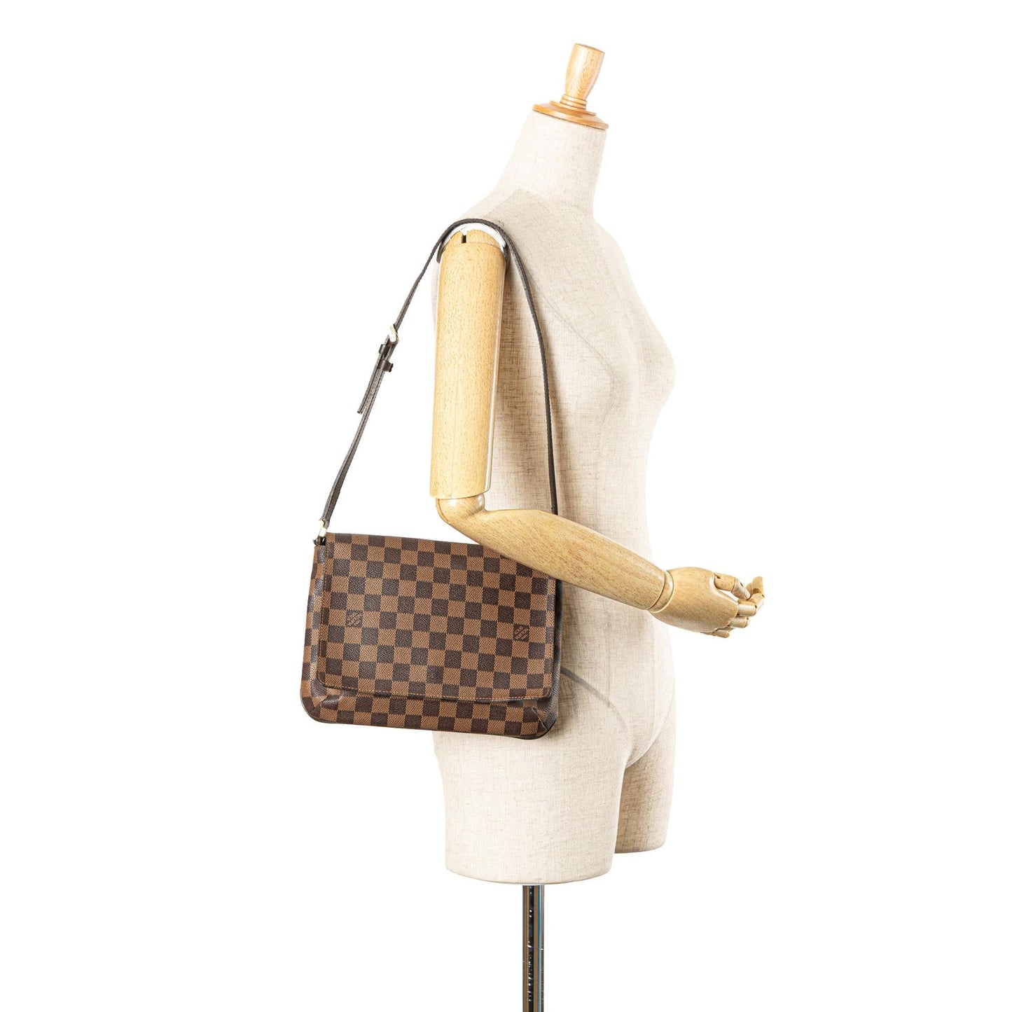 Louis Vuitton Damier Ebene Musette Tango Short Strap