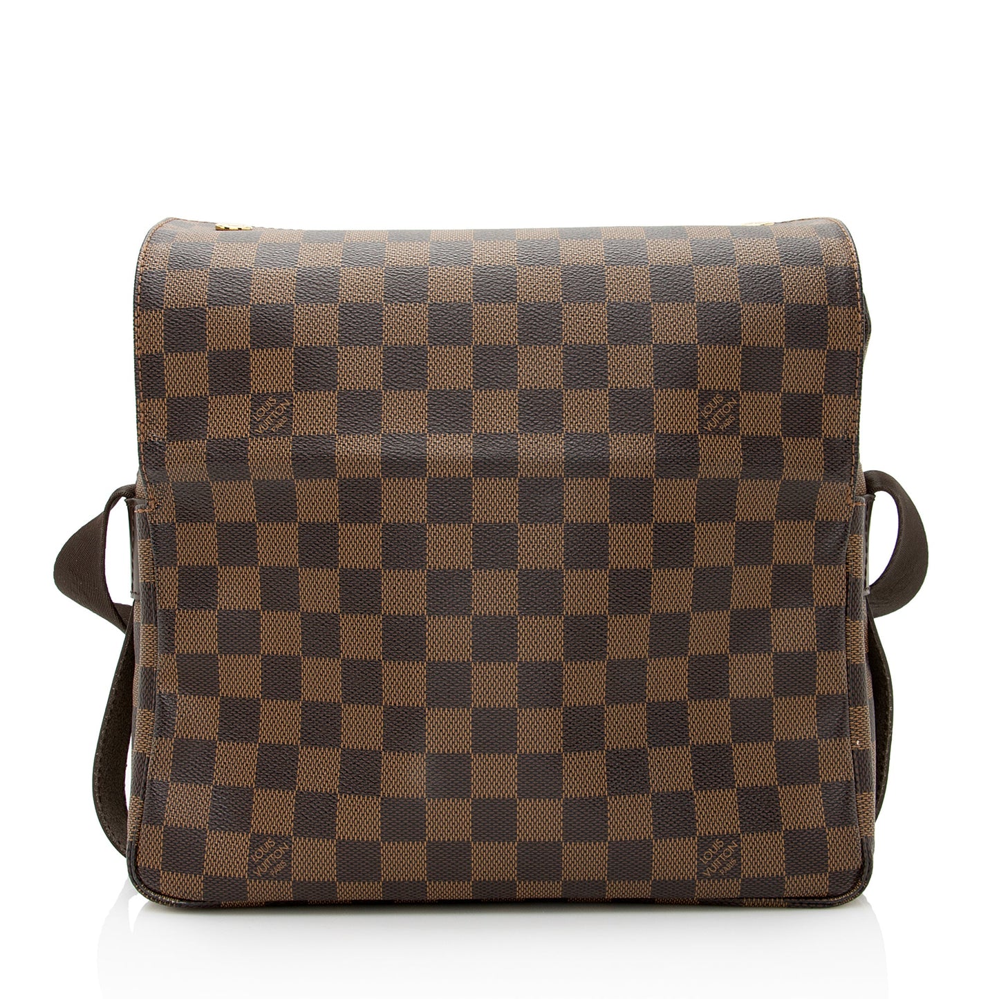 Louis Vuitton Damier Ebene Naviglio Messenger Bag (SHF-22595)
