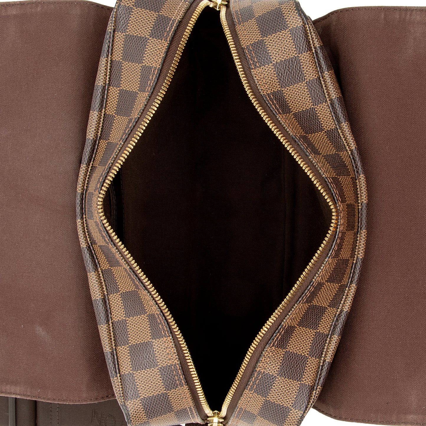 Louis Vuitton Damier Ebene Naviglio Messenger Bag (SHF-22595)